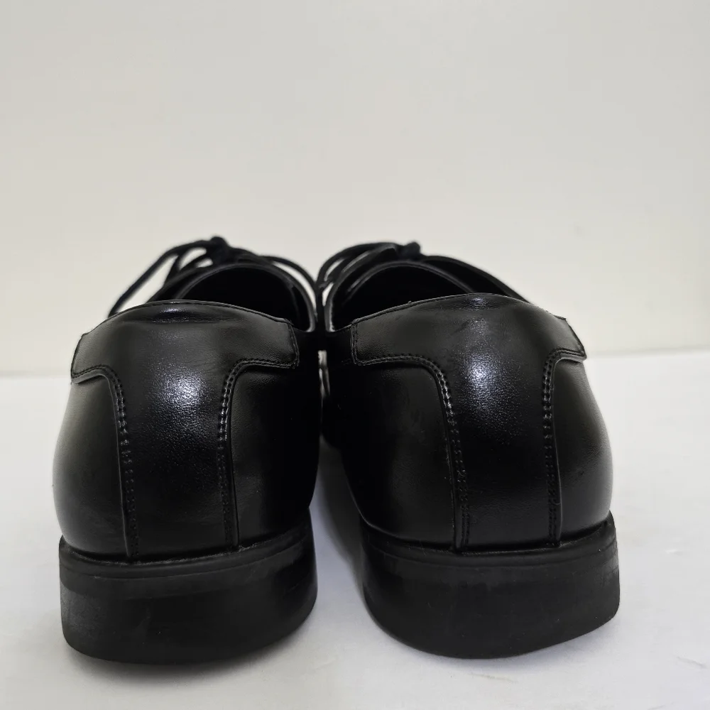 ALFANI size 12 Seth Lace Up Oxford Dress Shoes‎ Black